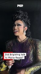 Why Brigiding chose Maria Ressa for Snatch Game? | PEP Exclusives