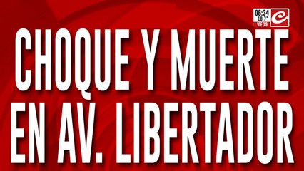 Motociclista chocó contra cartel publicitario y falleció en el acto