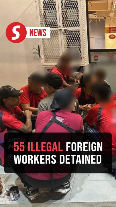 Johor Immigration Department detains 55 illegal immigrants