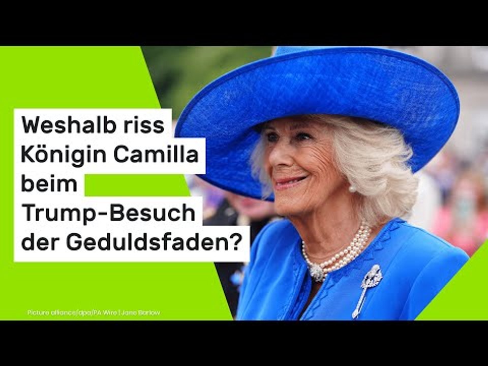 Prinzessin Kate kassiert Rüffel: Weshalb riss Königin Camilla beim Trump-Besuch der Geduldsfaden?