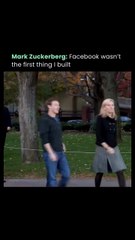 Mark Zuckerberg: Facebook Wasn’t The First Thing I Built