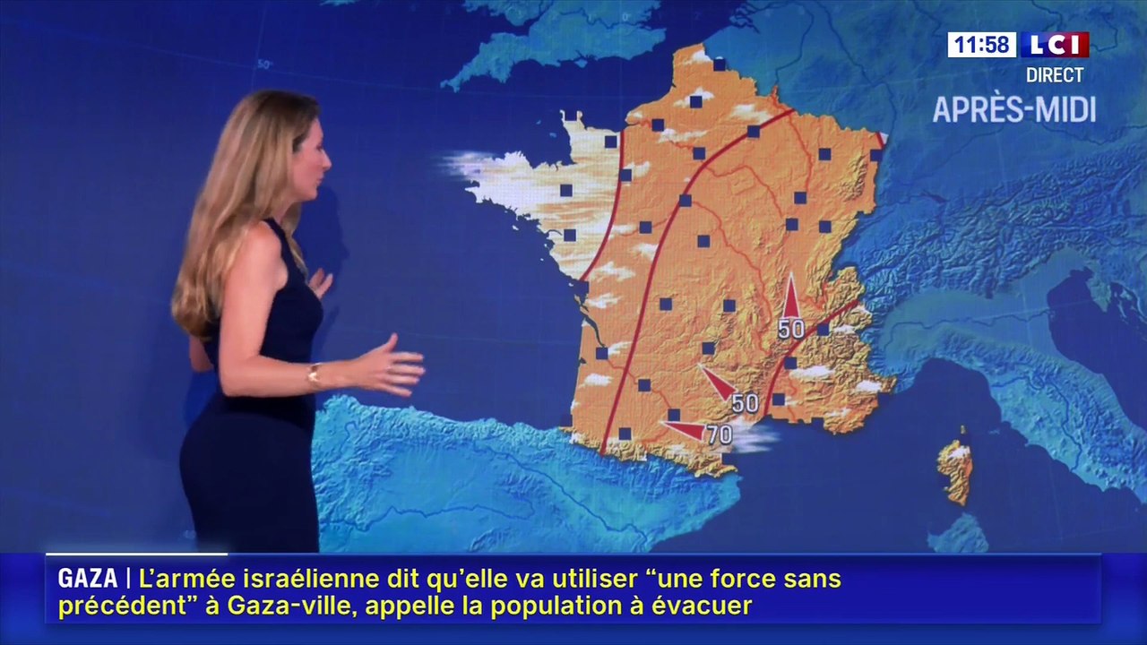 Coralie Dioum - Météo LCI du 19/09/2025 - Chale...