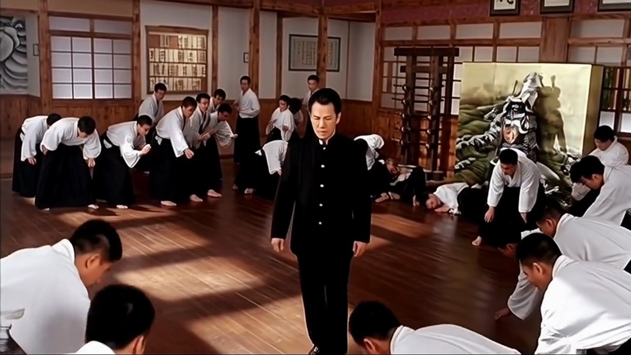 🥋 Jet Li vs 15 Fighters! 💥 Ultimate Martial Arts Showdown in the Cage 🛡️ #JetLiEpicFight #trending