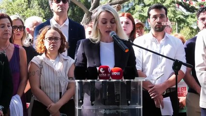 Dilek Kaya İmamoğlu: 6 aydır birbirimize tutunuyor, milletimizden güç alıyoruz, bu adaletsizliğin de son bulmasını istiyoruz!