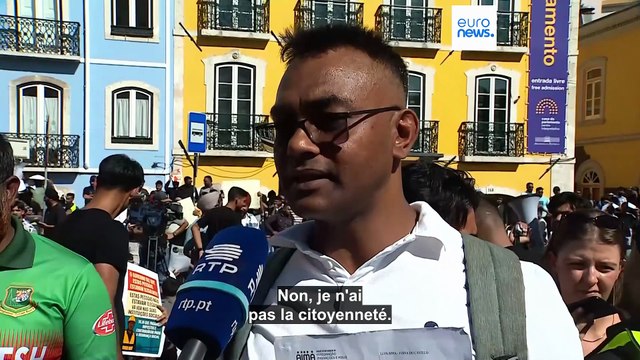 Portugal : des milliers d'immigrés manifestent pour leurs droits à Lisbonne
