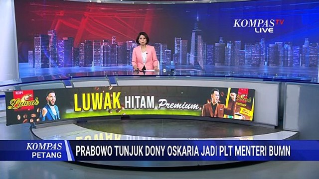 Resmi! Prabowo Subianto Angkat Dony Oskaria Jadi Plt Menteri BUMN Gantikan Erick Thohir