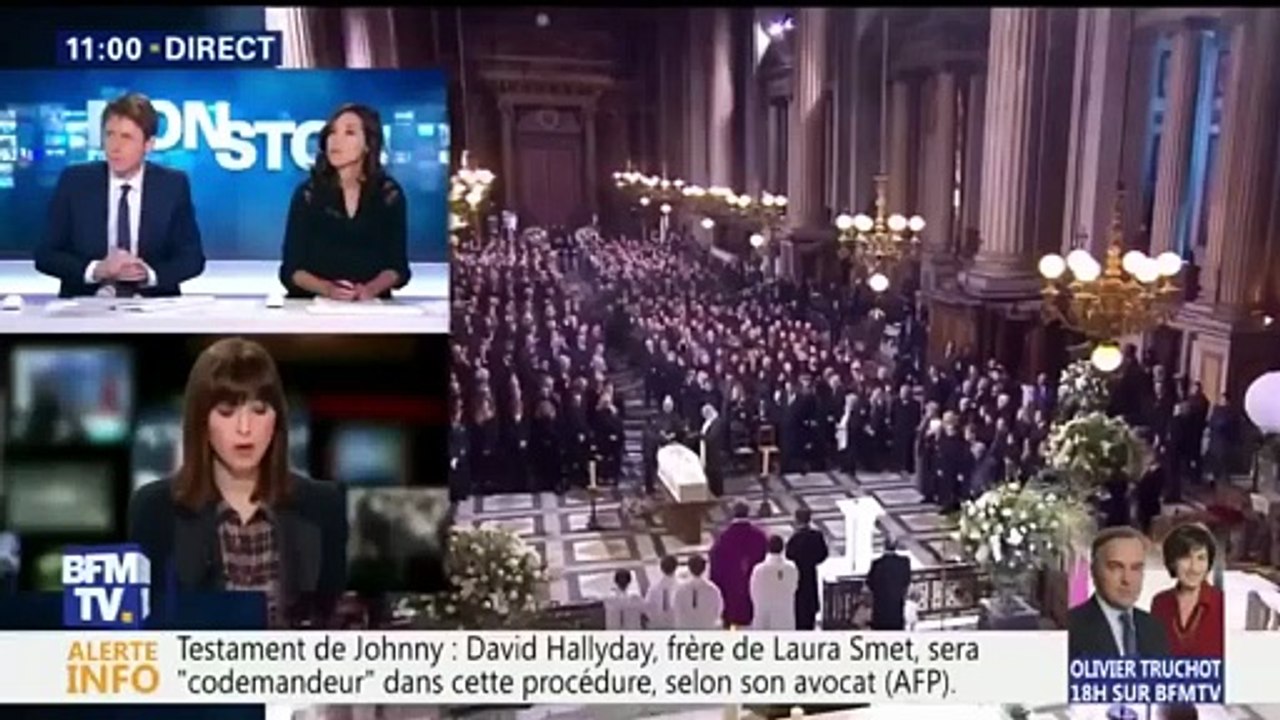 Johnny Hallyday – Février 2018 | Laura Smet conteste le testament – Reportage BFMTV