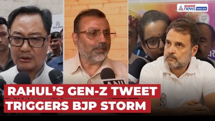 BIG: Rahul Gandhi Sparks Row With Gen-Z Tweet, BJP Hits Back