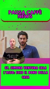 GF, Simona Ventura cala l’asso ecco il bono della Casa