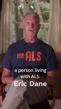 Bouleversant - L'acteur américain Eric Dane, star de la série Grey's Anatomy , atteint de la maladie de Charcot, prend la parole