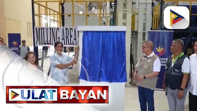 PBBM, pinangunahan ang inagurasyon ng Rice Processing System ll sa Guagua, Pampanga | ulat ni Harley Valbuena