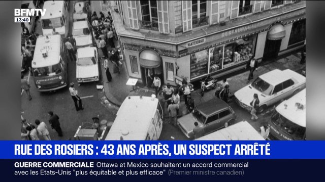 Le superviseur présumé de l'attentat antisémite de la rue des Rosiers arrêté en Cisjordanie par les autorités palestiniennes