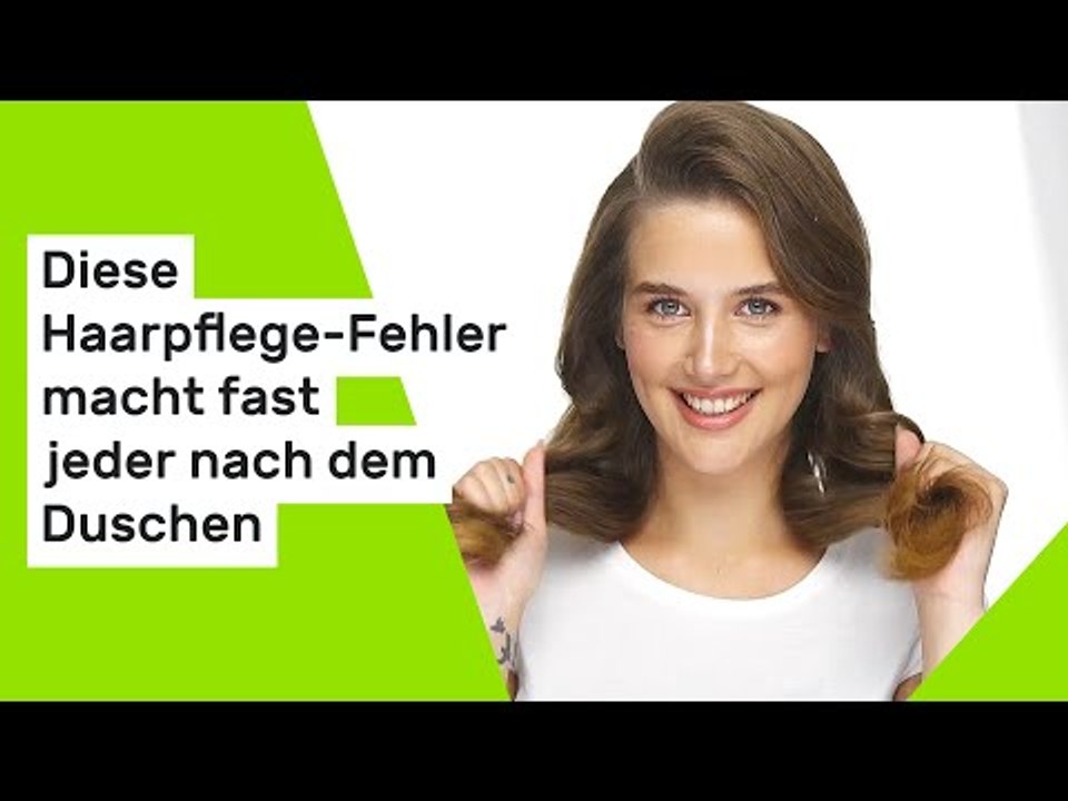 Beauty-Routine: Diese Haarpflege-Fehler macht fast jeder nach dem Duschen
