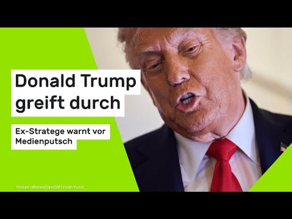 Donald Trump greift durch: Ex-Stratege warnt vor Medienputsch