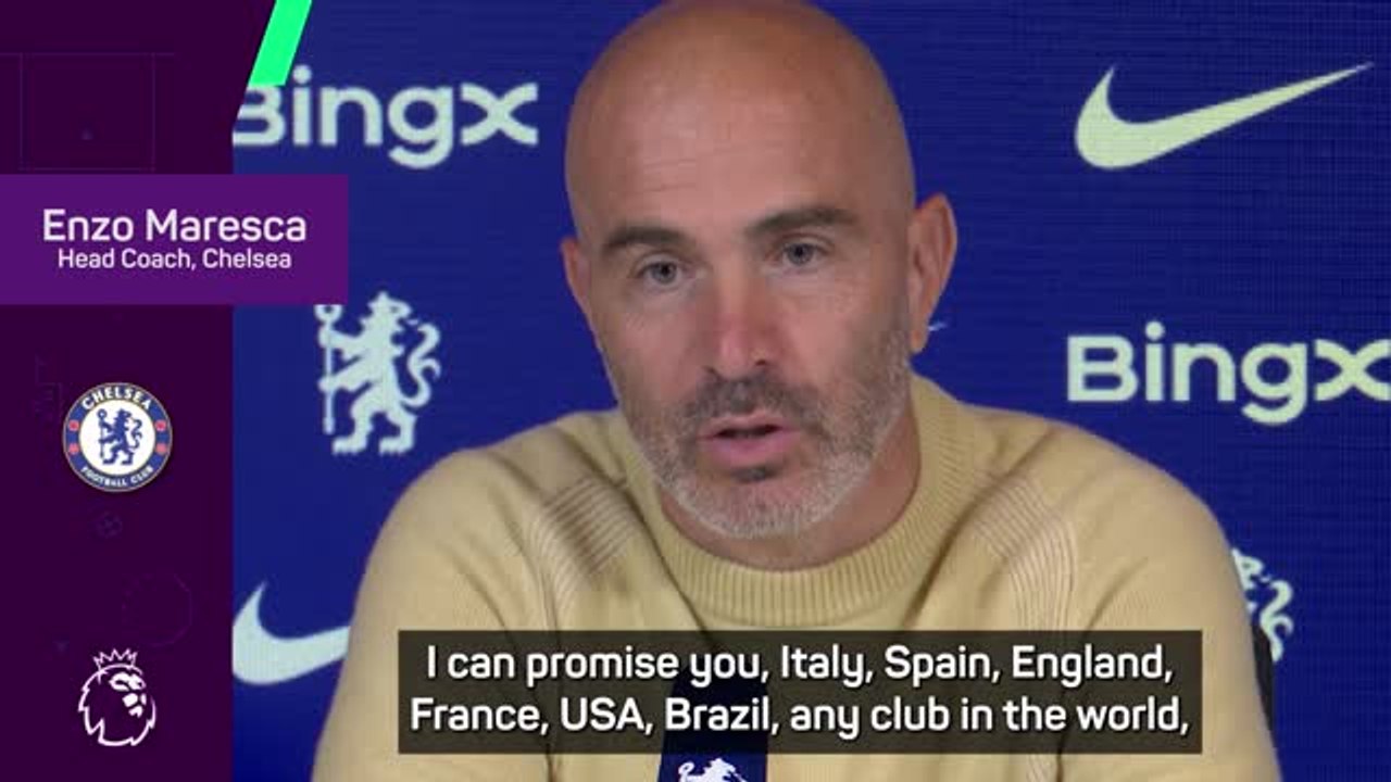 'It's not about Chelsea' - Maresca firm on Sterling and Disasi exile