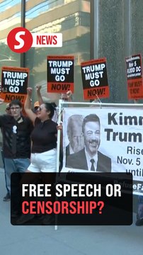 Trump applauds Jimmy Kimmel's suspension, renews threats on TV licenses