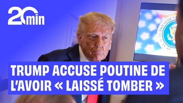 Guerre en Ukraine : Donald Trump accuse Poutine de l'avoir « laissé tomber »