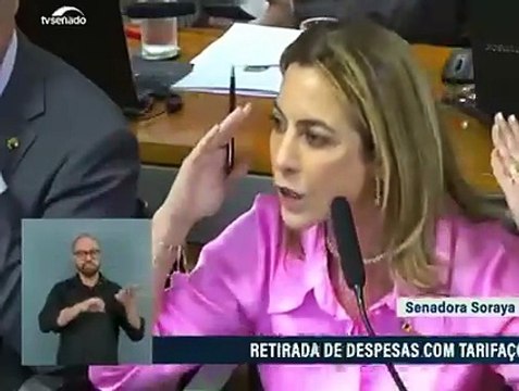“Foram limpar as fraldas de um moleque”, diz senadora sobre parlamentares que foram aos Estados Unidos negociar tarifaço