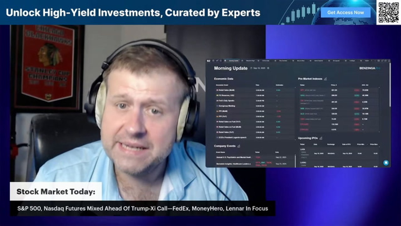 Stock Market Today: S&P 500, Nasdaq Futures Mixed Ahead Of Trump-Xi Call—FedEx, MoneyHero, Lennar In Focus