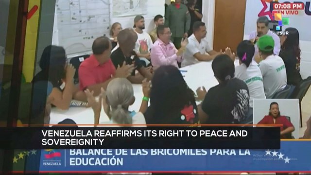 FTS 8:30 19-09: Venezuela reaffirms its right to peace and sovereignty