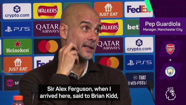 Guardiola is following Alex Ferguson's advice in the Premier League title race