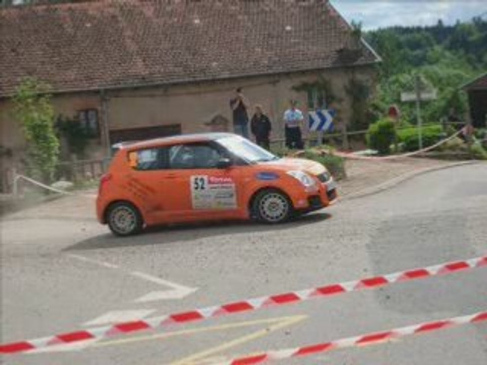 Rallye alsace vosges 2008