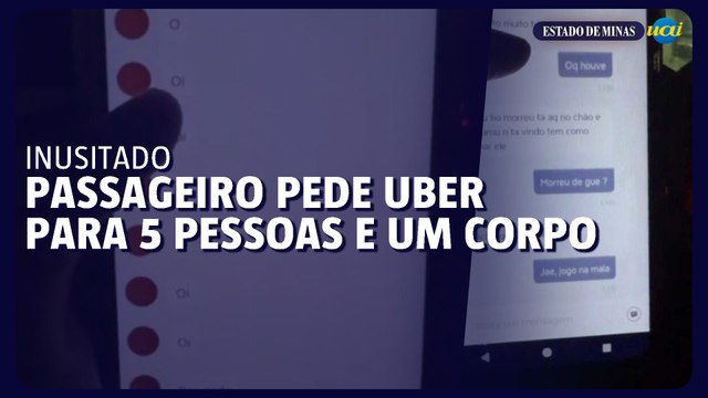 Motorista de app é xingado no após recusar levar 5 pessoas e um corpo no porta-malas