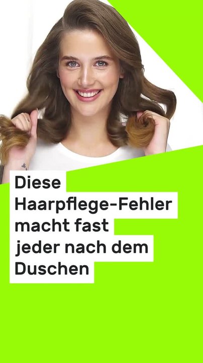 No Glomex Beauty-Routine: Diese Haarpflege-Fehler macht fast jeder nach dem Duschen