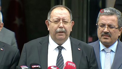 YSK Başkanı Yener: "CHP’nin 22’nci Olağanüstü Kurultayı’nın tam kanunsuzluk nedeniyle iptaline yönelik talebin reddine karar verilmiştir"