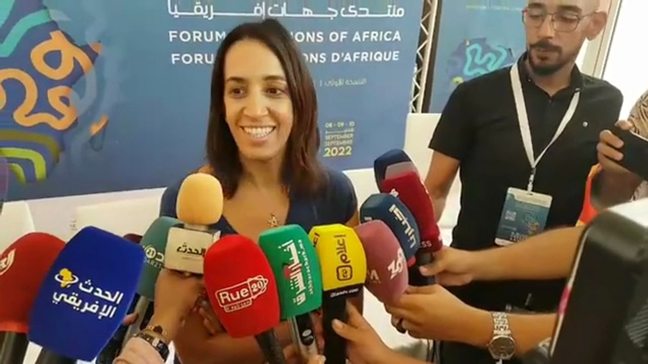 مباركة بوعيدة في السعيدية بمؤتمر الجهات الإفريقية