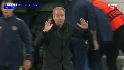 Copenhague 2-2 Bayer Leverkusen | Resumen | Champions League