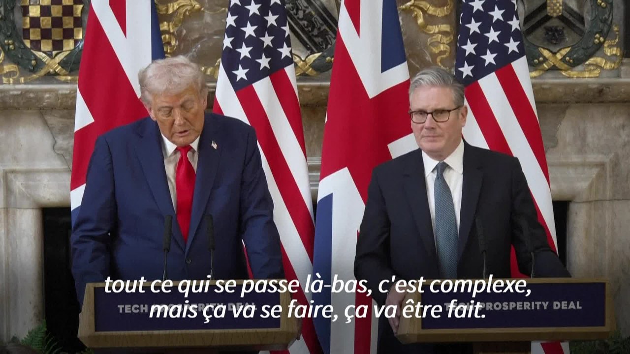 Donald Trump et Keir Starmer s'attaquent aux sujets sensibles