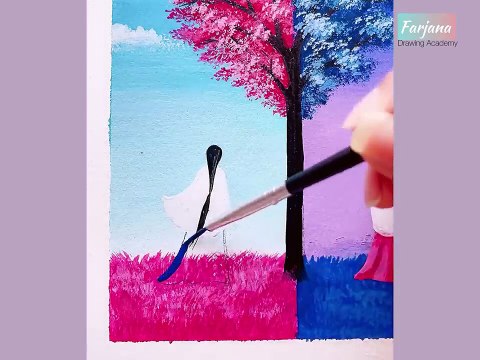 10 Simple Art Techniques Everyone Can Do __ Easy Painting HACKS __ Painting ideas #art #creative #painting #drawing