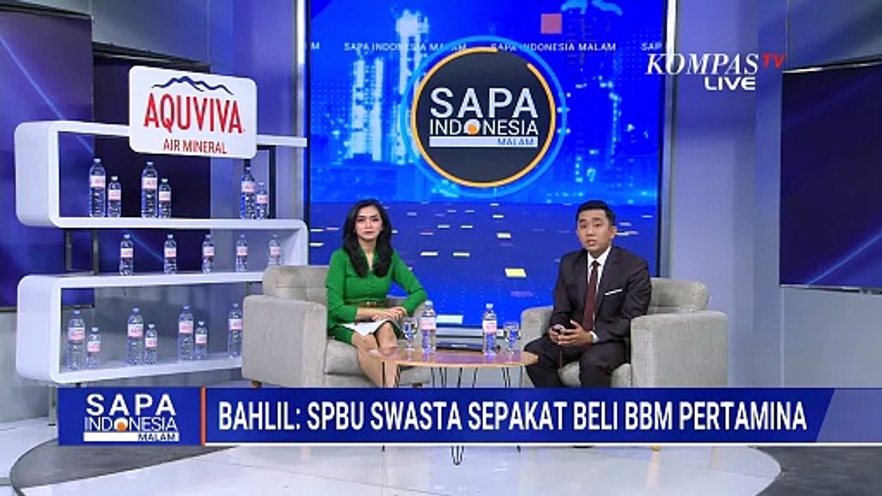 Bahlil Ungkap SPBU Swasta Sepakat Beli BBM Pertamina yang Belum Bercampur | SAPA MALAM