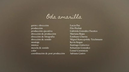 Oda amarilla | Tráiler | Lucía Paz