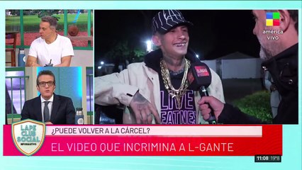 Nuevo escándalo de L-Gante fue denunciado por amenazar de muerte al hombre que lo envió a prisión