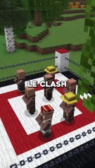 le CLASH des VILLAGEOIS sur Minecraft