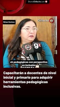 Capacitarán a docentes de nivel inicial y primario para adquirir herramientas pedagógicas inclusivas.