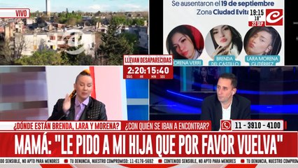 Movilización y angustia: buscan a tres mujeres que nunca volvieron de un encuentro