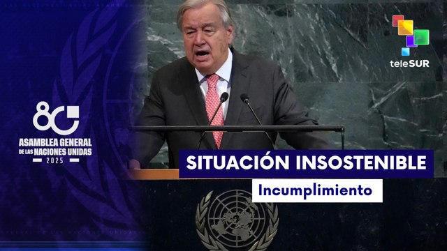 Guterres alertó que el conflicto israelí-palestino carece de soluciones