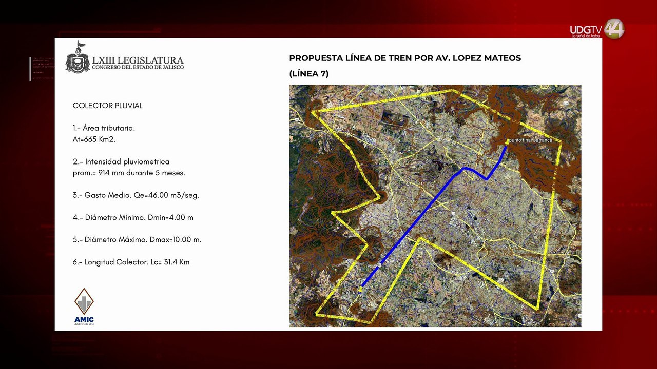 Construir un viaducto subterráneo en López Mateos costaría 85 mil millones de pesos