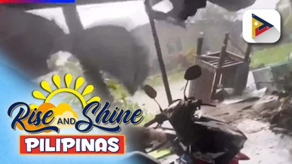 Ilang lugar sa northern Luzon, binayo ng Super Typhoon #NandoPH; mga bubong, natuklap sa lakas ng hangin | Joshua Garcia