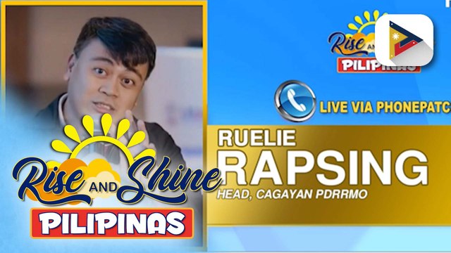 Panayam kay Cagayan PDRRMO Head Rueli Rapsing kaugnay sa update ng pinsala ng Super Typhoon #NandoPH sa kanilang lalawigan