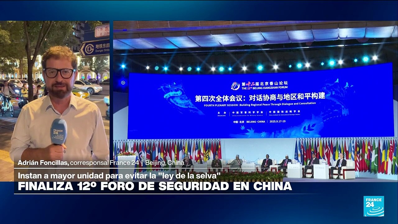 Informe desde Beijing: China hace un llamado a la unidad contra "mentalidad de la Guerra Fría"