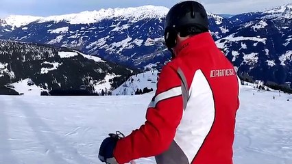 Skiing in the winter in Austria on the 19 th September 2025