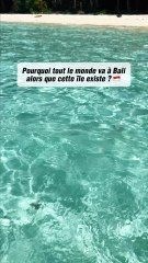 Pourquoi tout le monde va à Bali alors que cette île existe ? 🇮🇩