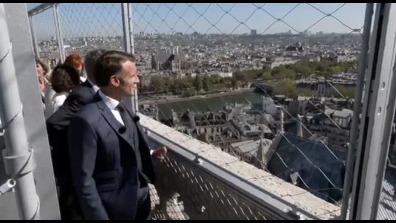 Notre-Dame riapre dopo l'incendio: Macron inaugura le due torri