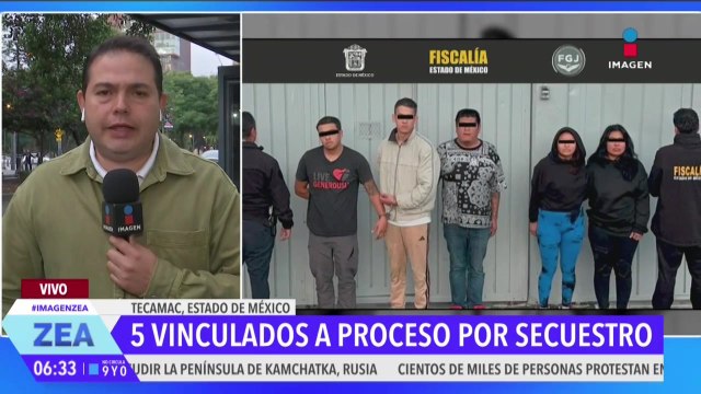 Detienen a cinco presuntos secuestradores en el Estado de México