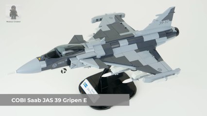 COBI Armed Forces | 5820 --- Saab JAS 39 Gripen E --- unboxing and pure build --- part 2