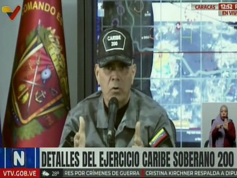 Vpdte. Sec. Padrino López: Ante amenaza de EE. UU. corresponde elevar el apresto operacional de la FANB